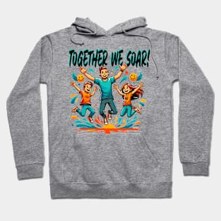 Joyful Jumps: Family Fun Day Hoodie